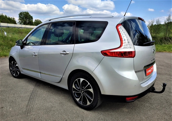 Renault Grand Scenic cena 33800 przebieg: 210000, rok produkcji 2015 z Siechnice małe 631